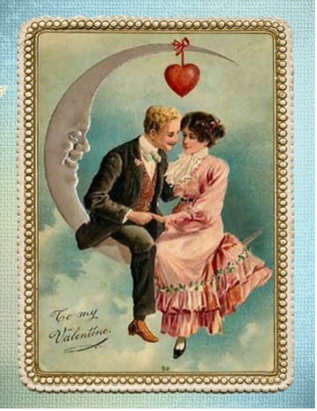 Vintage Valentines: Coloring Book for Adults: Beautiful Antique Victorian  Love and Romance Cards for Relaxing Fun to Color